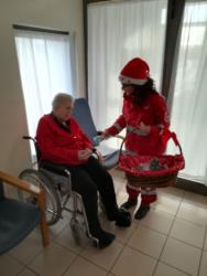 visita di Babbo Natale coi Volontari della Croce Rossa italiana